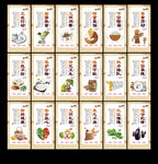 食堂文化宣传系列图