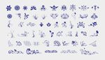 矢量花纹