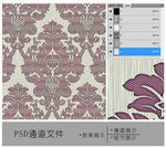 装饰花纹通道图片