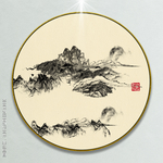 淡雅水墨