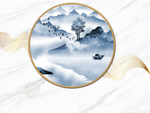新中式轻奢装饰背景墙