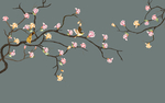 花鸟背景墙