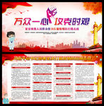 防疫工作最强攻略宣传栏
