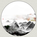 抽象水墨画