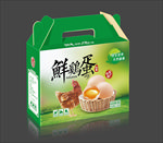 鸡蛋包装平面图