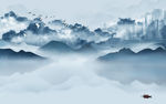 新款高清山水画 tif分层