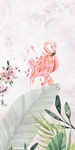 手绘简欧玄关画 tif分层