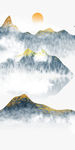 家居中式玄关挂画 TIF分层