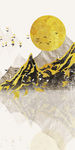现代简约玄关画 tif分层