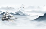 高档新山水画 tif分层