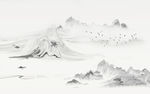 高端高档新山水画 tif分层