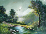 风景油画
