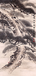 青松古画