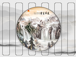 新中式轻奢背景墙