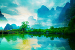 风景画 山水画