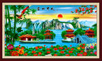 风景画 富水宝地