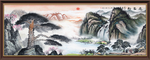 山水画国画山水画