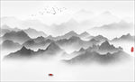 新中式山水画