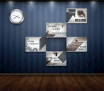 企业网形象墙样机