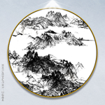 家居水墨画