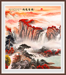 山水画国画山水画