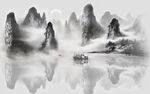 简约山水