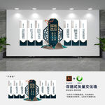 古典师德师风建设学校文化墙