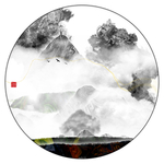 现代山水画
