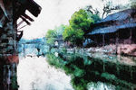 水墨江南
