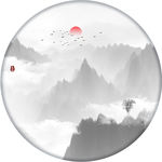 中国风山水