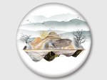 新中式 意境 山水画