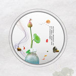 荷韵之美装饰画