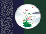 新中式背景墙