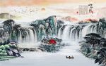 家居聚财画