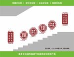 社区楼梯文化墙