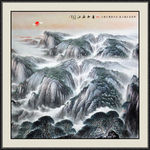 山水画国画山水画