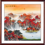 山水画国画山水画