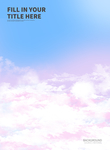 天空海报背景