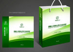 绿色手提袋 手提袋设计 手提袋