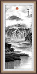 水墨山水画
