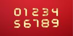 数字字体效果