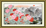 国画牡丹