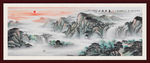 山水国画山水国画