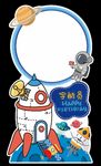宇航员迎宾牌