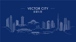 成都城市建筑矢量