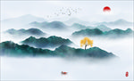 水墨山水