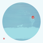 创意线条壁画