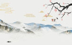 最新唯美山水画 tif分层