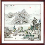 山水画国画山水画