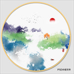 抽象画